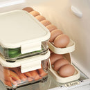 Automatic Roll-Down Double-layer Egg Dispenser Egg Storage Rack Kitchen-6