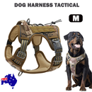 Dog Harness Tactical No Pull Adjustable Pet Military Working Training Vest M-1