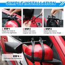 Towing Mirrors Clip on Multi Fit Clamp On Towing Caravan 4X4 Trailer 4WD 20 Pairs-3