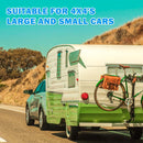 Towing Mirrors Clip on Multi Fit Clamp On Towing Caravan 4X4 Trailer 4WD 20 Pairs-8