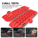 X-BULL Recovery tracks Sand tracks KIT Carry bag mounting pin Sand/Snow/Mud 10T 4WD-red Gen3.0-6