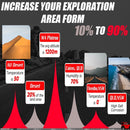 X-BULL Winch Recovery Kit Snatch Strap Off Road 4WD with Recovery Tracks Gen 2.0 Boards RED-4