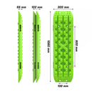 X-BULL Recovery tracks Sand tracks 2pcs Sand / Snow / Mud 10T 4WD Gen 3.0 - Green-4