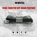 X-BULL Synthetic Dyneem Rope 5.5MM x 13M SK75 Car Tow Recovery Winch Cable Line-1
