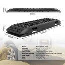 X-BULL Recovery Tracks Sand Track Mud Snow 1 pair Gen 2.0 Accessory 4WD 4X4 - Black-4