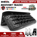 X-BULL Recovery tracks Sand Trucks Offroad With 4PCS Mounting Pins 4WDGen 2.0 - Black-1