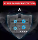 Gas Glass Cooktop 60cm Black-3