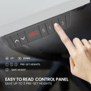 FORTIA 145W x 60D x 85D Dual-Motor 80kg Load Adjustable Sit-Stand Up R-Hand Sided Corner Desk - White/White Frame-4