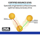 Proflex Premium Outdoor Table Tennis Table, with 4 Player Ping Pong Paddle and Pingpong Ball Pack-8