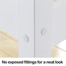 KINGSTON SLUMBER Single Wooden Bed Frame, Bedroom Furniture for Kids and Adults-5