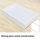 Kingston Slumber Trundle Under Bed Storage Drawers, 2 Pieces, White-3