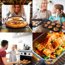 EuroChef 80L Oven Fan Forced Wall Built in Electric Stainless Steel-7