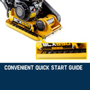 Baumr-AG 61kg 6.5HP Plate Compactor- BCX650-8