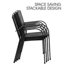 FORTIA 4pc Outdoor Dining Chair Set, for Outside with E-coating-5