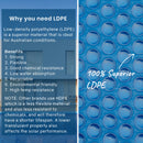 Aurelaqua Pool Cover Roller and 7.5x3.2m Solar Blanket 400 Micron, Blue-6