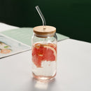 Gominimo 16Oz 12pcs Mason Jar Drinking Glass with Lid and Straw Tumbler Cup Can-8