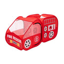 GOMINIMO Kids Fire fighting truck Tent (Red)-10