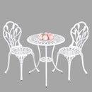 2 Seater Dominique Cast Aluminium Bistro Set-1