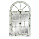 Rustic White Scarlett Window Mirror-2