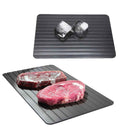 Defrost Express Defrosting Meat Tray - Miracle Aluminium Thawing Plate Board Mat-2