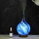 Essential Oil Aroma Diffuser - 100ml Glass Marble Aromatherapy Mist Humidifier-6