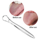 Stainless Steel Tongue Scraper Cleaner Oral Hygiene Reduce Bad Breath Metal Tool-6