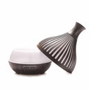 Essential Oil Aroma Diffuser - 400ml Remote Dark Wood Ultrasonic Mist Humidifier-2