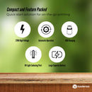 2 in 1 Rechargeable Mosquito Swatter - Electronic Fly Insect Bug Zapper Racket-5