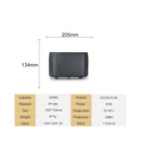 Essential Oil Aroma Diffuser and Remote - White 240ml Flame Fire Style Air Humidifier-8