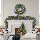 Christabelle 274cm Blue Collection Multicolour Pre-Lit Christmas Garland-9