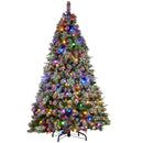 Christabelle Snowy Crown Pine 2.7m Multicolour Pre-Lit Christmas Tree with 2429 Tips-1