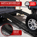 Rigg 2x Aluminium ATV Loading Ramp Foldable - Black-4