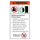 Sarantino 24 Pairs Shoe Cabinet Rack Storage Cupboard Organiser Shelf 5 Level Drawers-5