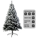 Christabelle Snow-Tipped Artificial Christmas Tree 1.5m - 550 Tips-3