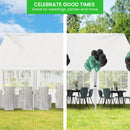 Wallaroo 6x6m Outdoor Event Marquee Gazebo Party Wedding Tent - White-6