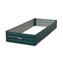 Wallaroo Garden Bed 210 x 90 x 30cm Galvanized Steel - Green-1