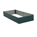 Wallaroo Garden Bed 210 x 90 x 30cm Galvanized Steel - Green-3