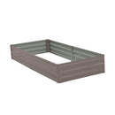 Wallaroo Garden Bed 210 x 90 x 30cm Galvanized Steel - Grey-3