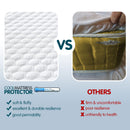 Laura Hill  Luxury Cool Max Comfortable Fully Fitted Bed Mattress Protector King Single-7