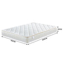Laura Hill Mattress Queen Size Pillow Top Pocket Spring High Density Foam 22cm-4