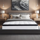 Laura Hill King Single Mattress Bed Size Euro Top 5 Zone Spring Foam 32cm-9