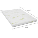 Laura Hill Cool Gel Memory Foam Mattress Topper - Queen-5