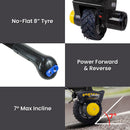 Mini Mover Gen3 12V 550W Electric Motorised Jockey Wheel - Black-12