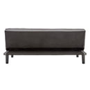 Sarantino 3 Seater Modular Faux Linen Fabric Sofa Bed Couch -Dark Grey-8