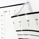 X Large Silicone Pastry Mat Thick Non Stick Baking Mat with Measurement 40*60 cm Fondant Mat Counter Mat Dough Rolling Mat Oven Liner Pie Crust Mat Red-9