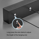 Modern Minimalist Square Pendant Light Adjustable LED Chandelier Triple Layer(corner base)-6