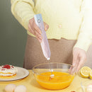 USB Charging Electric Egg Beater Milk Frother Handheld Drink Coffee Foamer Black with 2 Stainless Steel Whisks-6