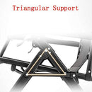 Kingsize Outdoor Folding Reclining Garden Beach Chair Sun Lounger Deck Recliner Silver Color-9