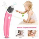 Baby Nasal Aspirator Electric Safe Hygienic Nose Cleaner Snot Sucker For baby (Red)-3