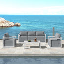 Alfresco 5-Seater Deep-Seated Patio Set – White-3